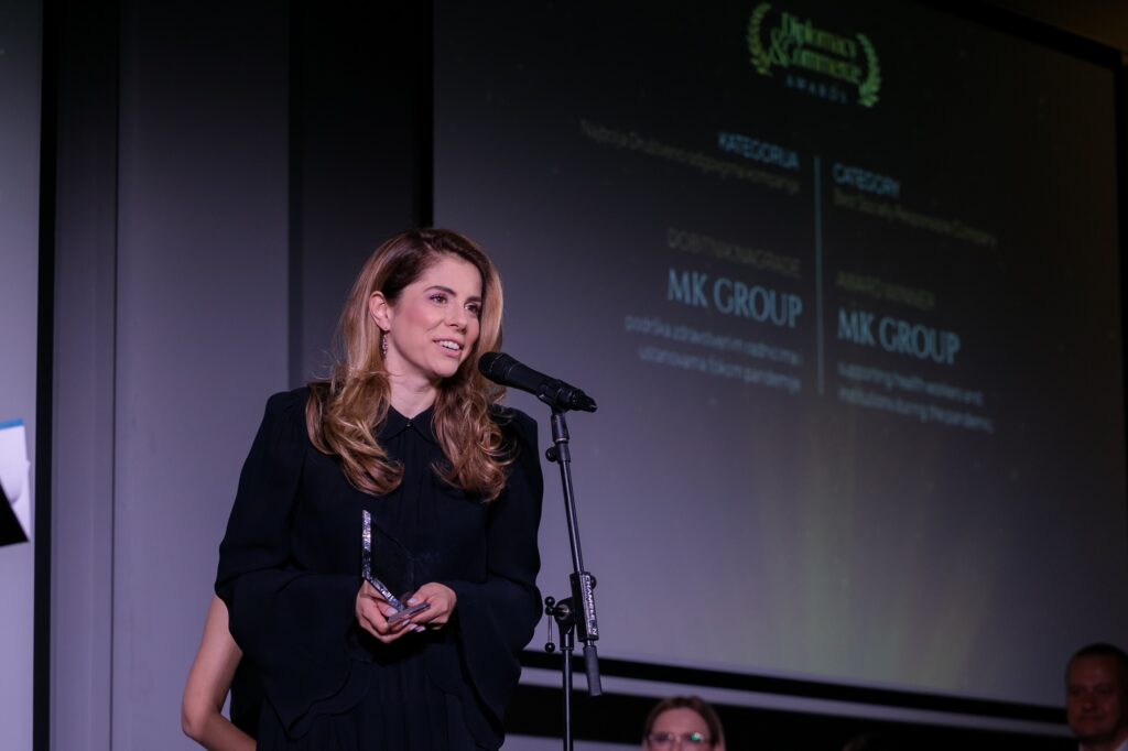 MK Group получила награду Diplomacy & Commerce awards как лучшая социально ответственная компания